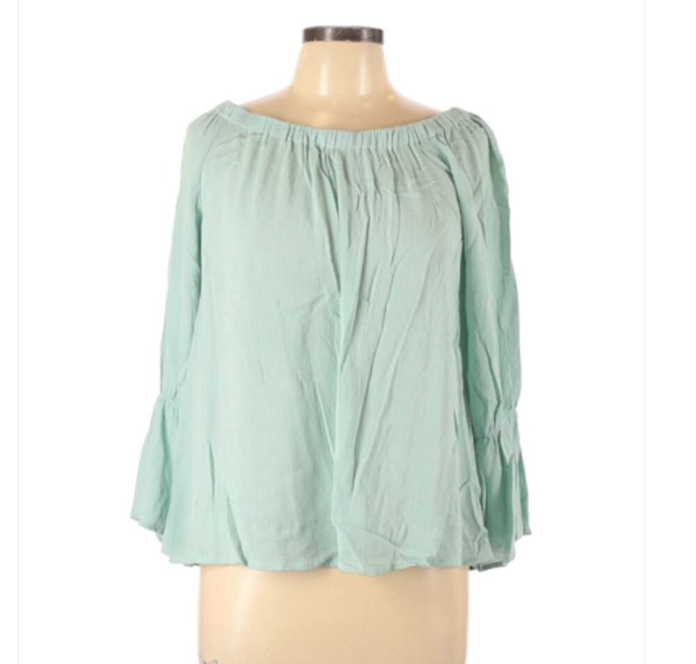 Sanctuary boho top 3/4 Sleeve Blouse  L